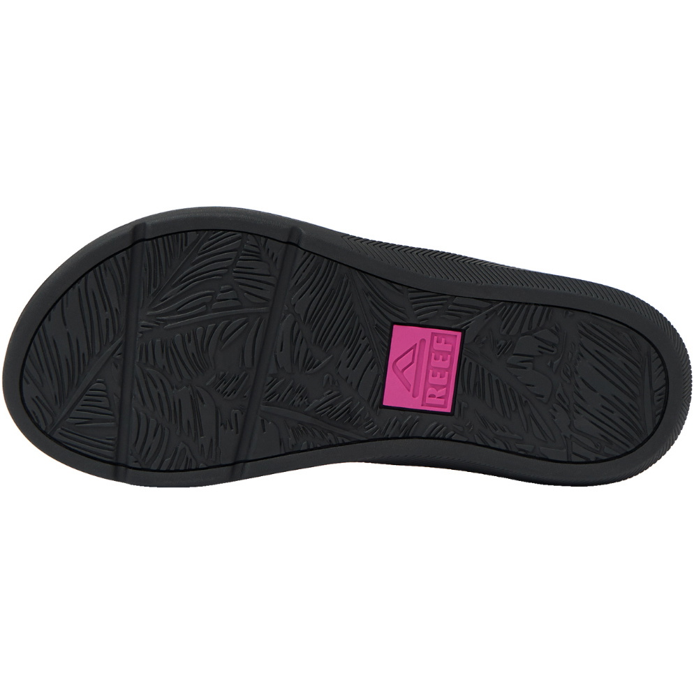2026 Reef S Santa Ana Sandaler Til Kvinder CJ8827 - Fuchsia Red / Black